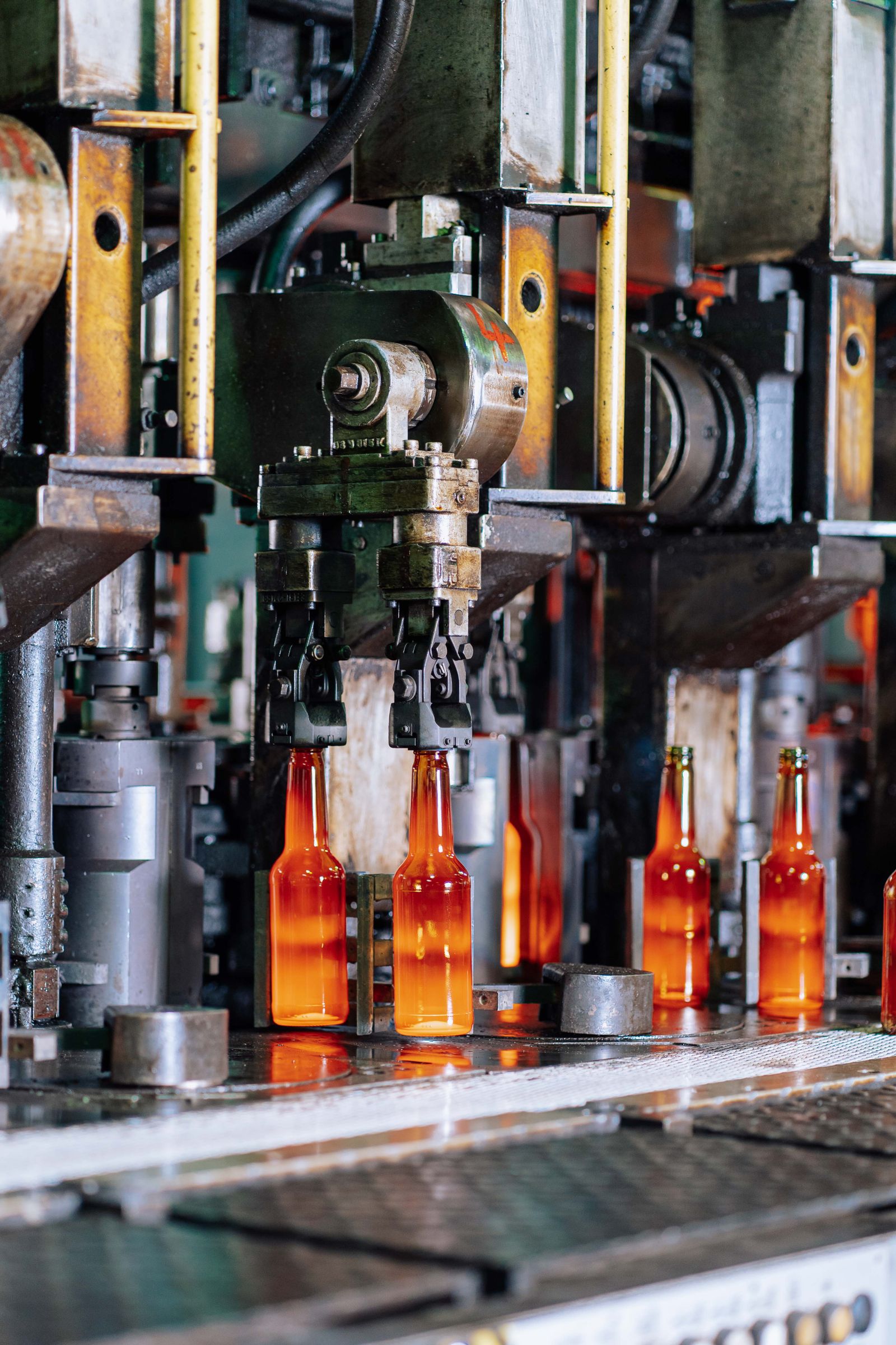 Línea de producción industrial